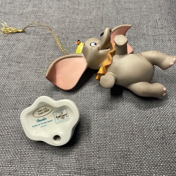 Walt Disney When I See an elephant Fly" Dumbo & Timothy Mouse Ornament 11K412830 - Picture 7 of 11